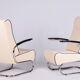 Bauhaus FN24 Armchairs in Leather attributed to Mücke-Melder, Czech, 1930s, Set of 2
