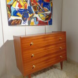 Chest of drawer vintage 60s teak