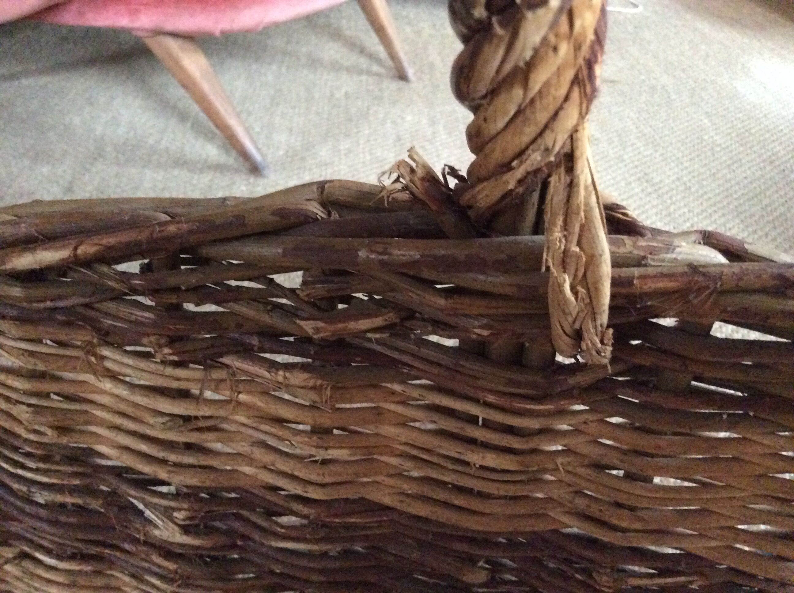 Wood basket