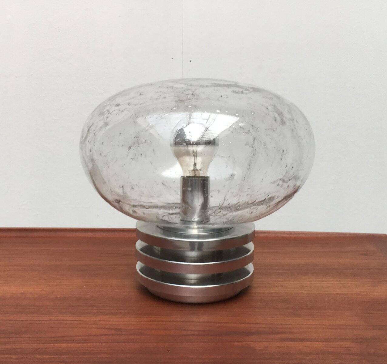 Mid-Century German Bulb Table Lamp from Doria Leuchten, 1970s