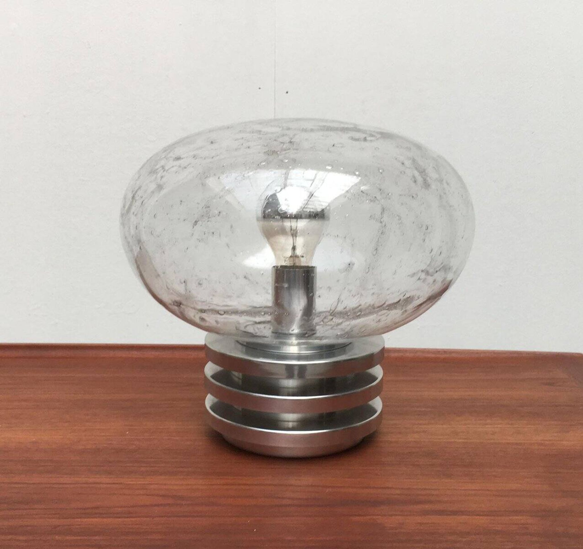 Mid-Century German Bulb Table Lamp from Doria Leuchten, 1970s