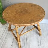 Rattan table