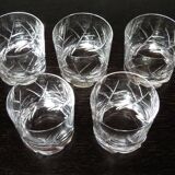 Verres a whisky en cristal daum