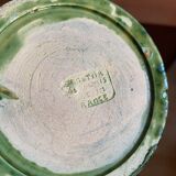 Pottery vase Vallauris Aegitna