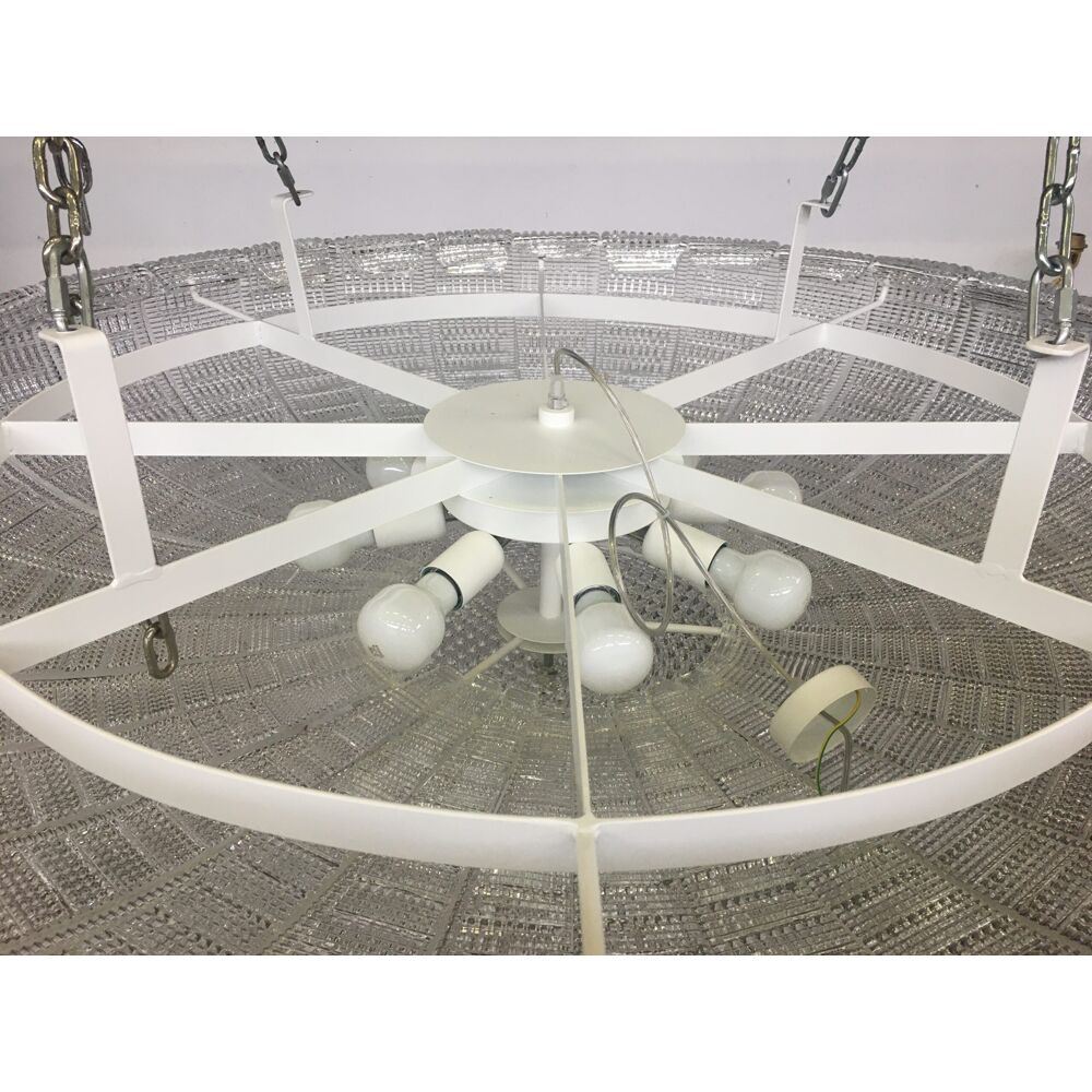 Murano glass flush mount