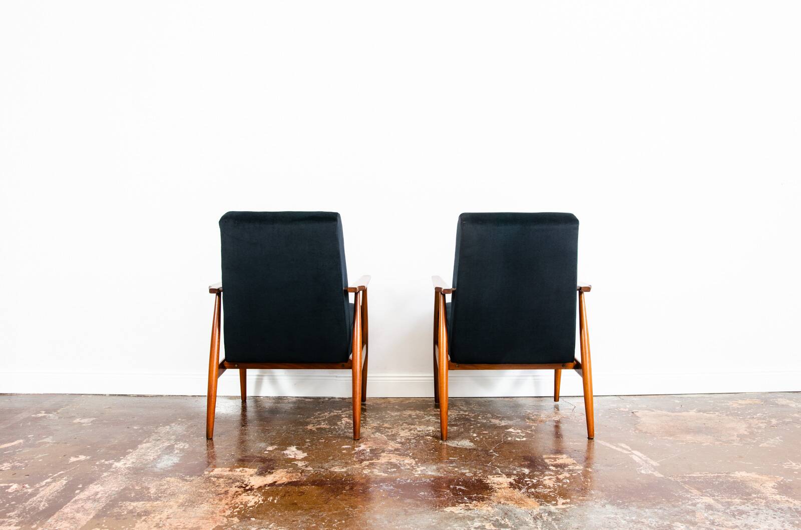 Armchairs by H. Lis, 1960s, Set of 2