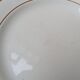 9 old flat plates in Salins ironstone model Nénuphar 24.5cm