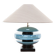 Large Shanghai ceramic lamp by François Chataîn, 1980s