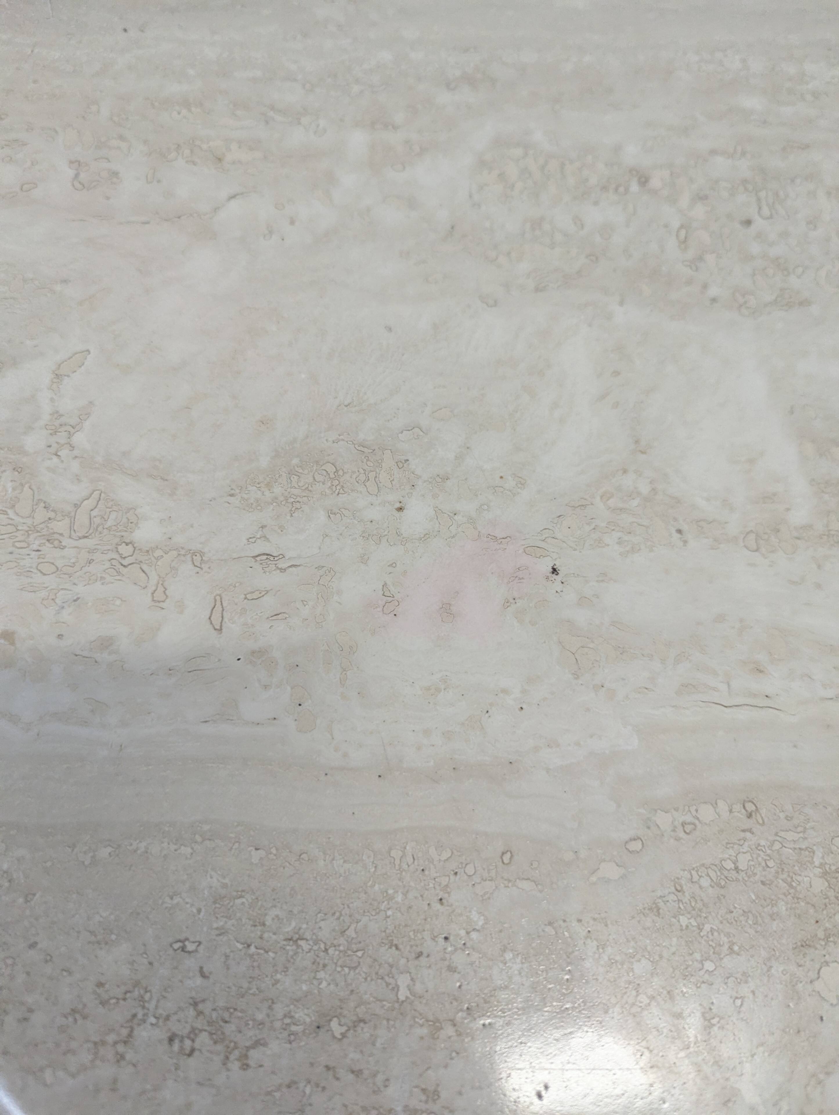 Italian design travertine coffee table from the 1980s.