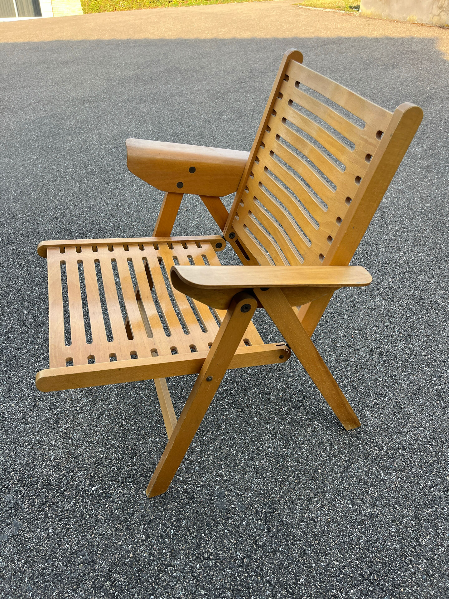 Vintage Scandinavian Niko Kalj Rex folding chair
