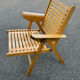 Vintage Scandinavian Niko Kalj Rex folding chair