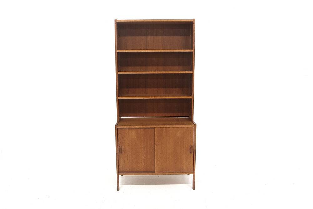 Scandinavian teak library, Sweden, 1950