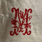 Linen sheet and old cotton