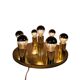 TZ Schmitz Leuchten - brass - ceiling lamp - mid century modern - Germany