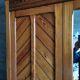 Armoire ancienne en pitchpin, vers 1900, début XXe