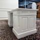 Classic English White Chesterfield Desk
