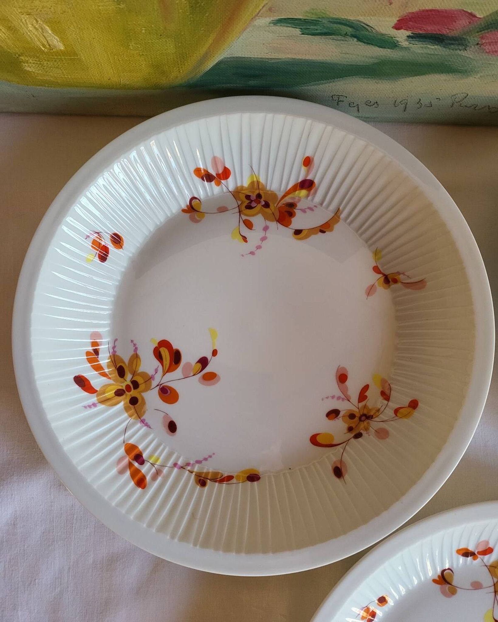 5 Haviland France Limoges Porcelain Soup Plates
