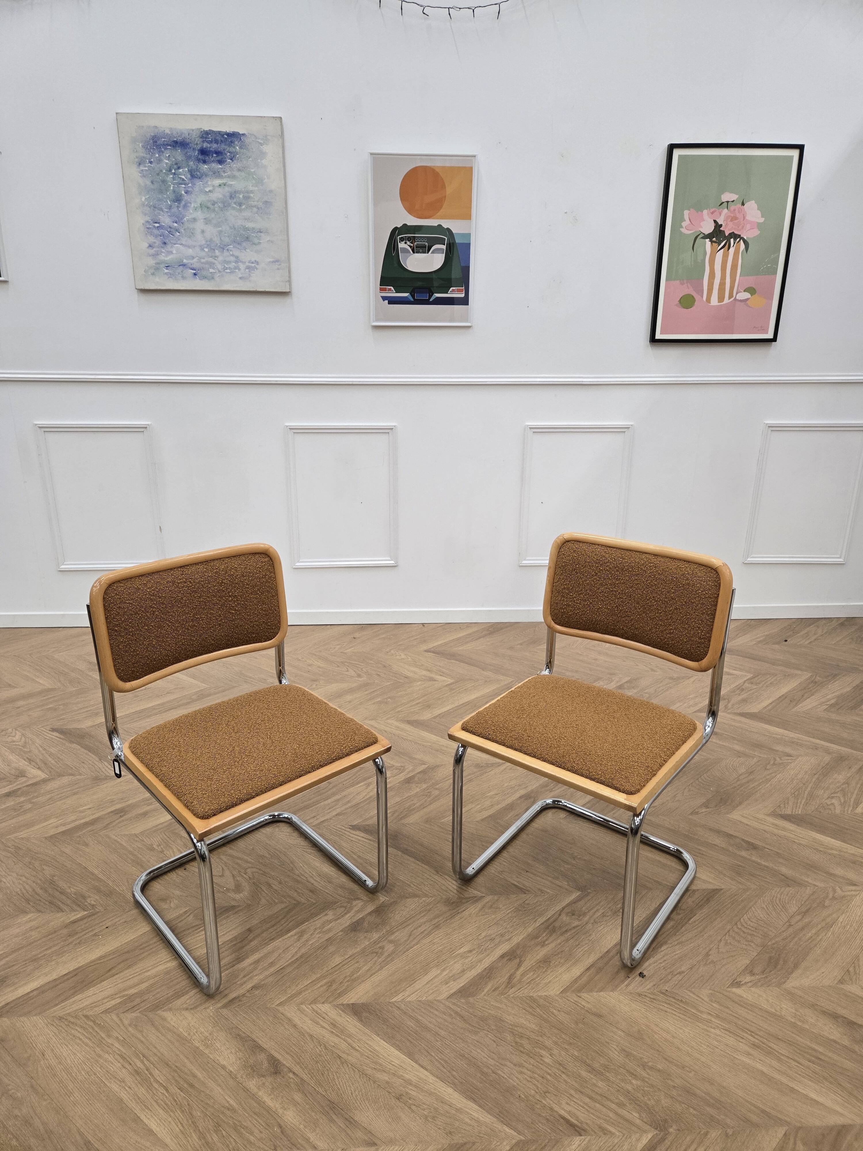 6 vintage B32 chairs