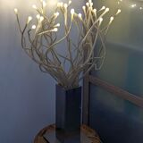 IKEA Stranne lamp - stainless steel & plastic tree 80's 90's - Octopus medusa lamp