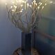 IKEA Stranne lamp - stainless steel & plastic tree 80's 90's - Octopus medusa lamp