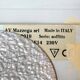 Murano glass ceiling or wall lamp by Mazzega, 1980s