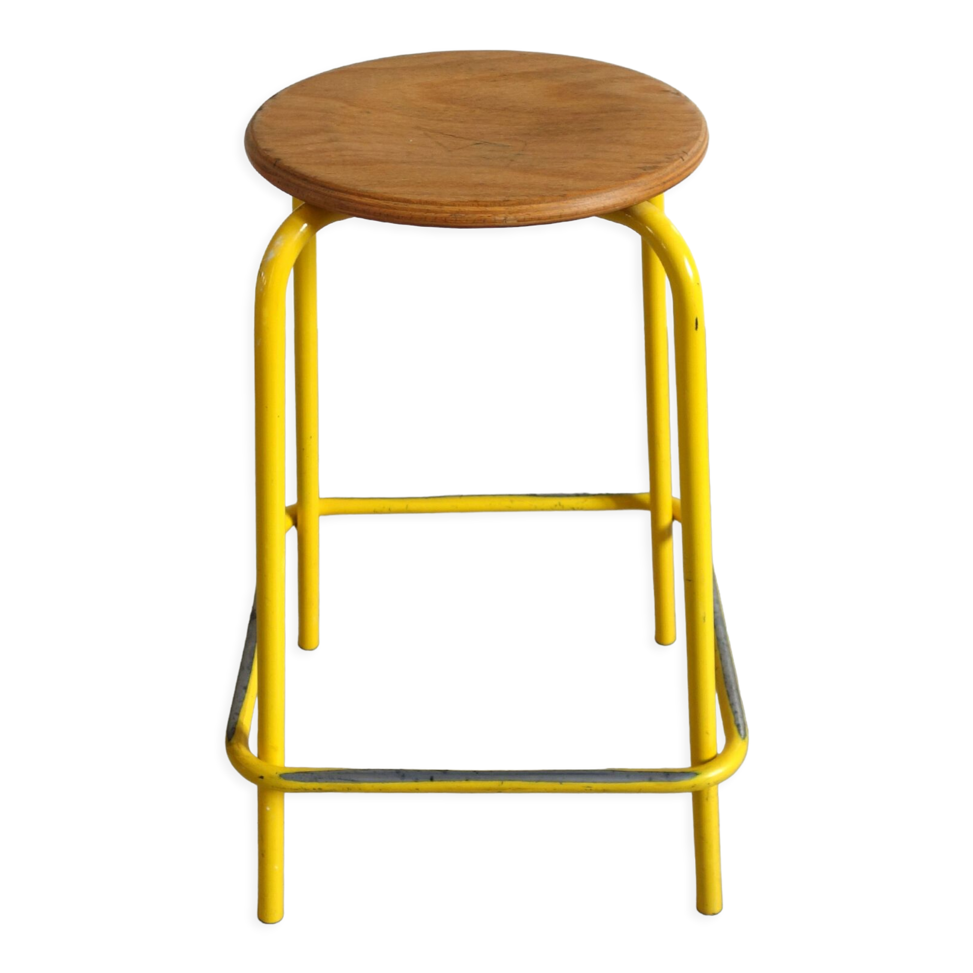 Tabouret d'école vintage