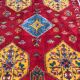Berber tribal Moroccan former carpet 111x166cm