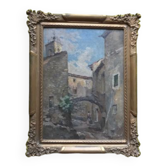 Painting by Fortuné Viguier