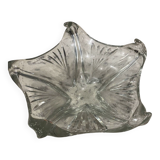 Crystal dish signed Daume
