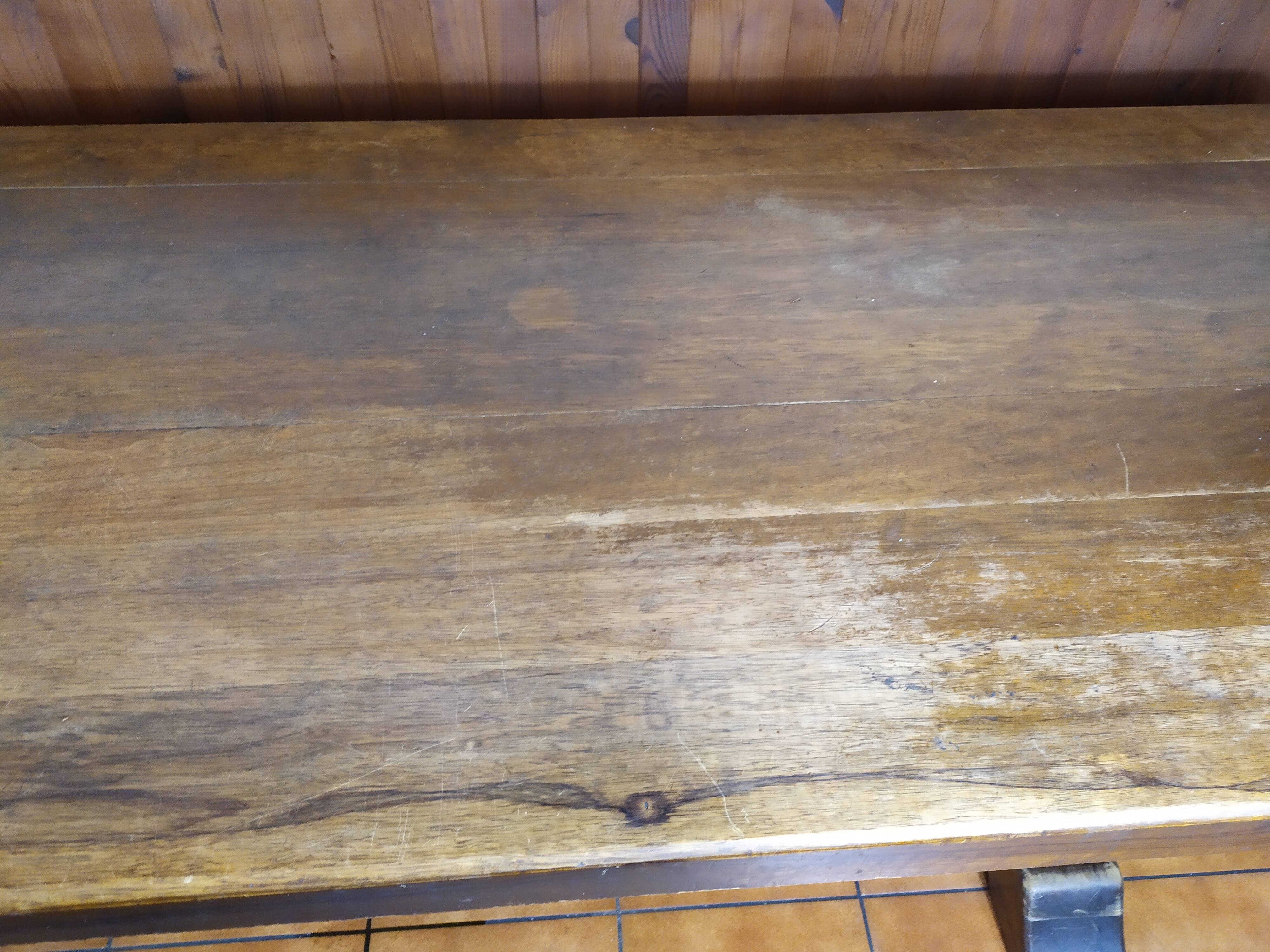 Dining table in solid wood for 10 - 12 people