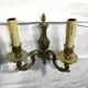 Pair of sconces Bronze 2 Lights
