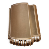 Large velvet lampshade