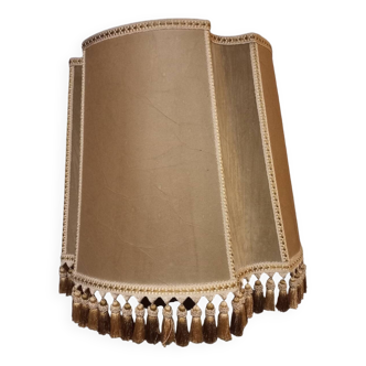 Large velvet lampshade