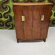Vintage furniture 2 doors art deco