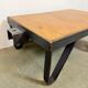 Black Industrial Coffee Table Cart, 1960s