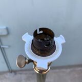 Copper lamppost
