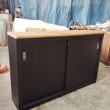 Meuble de métier coulissant faible profondeur