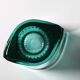 Mid-century Pressed Glass Vintage Vase by Miloš Filip  / 1963