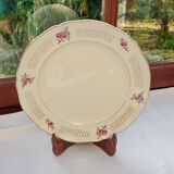 Set 10 flat plates and St Amand dish