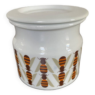 Arabia porcelain honey pot (Finland) Raija Uosikkinen