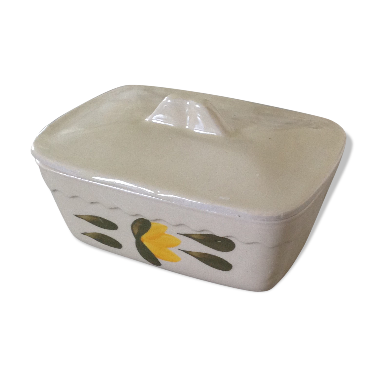 Vintage butter dish