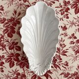 Antique porcelain shell ramekin dish