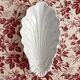 Antique porcelain shell ramekin dish