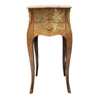 Table de chevet style Louis XV