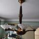 Chandelier lamp ezan 5 branch signed