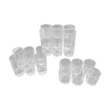 18 Luminarc glasses 3 sizes