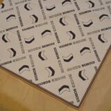 Roche Bobois leather pouf, 1970s