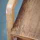 1960s Czech Oak Side Table with Integrated Storage Drawer