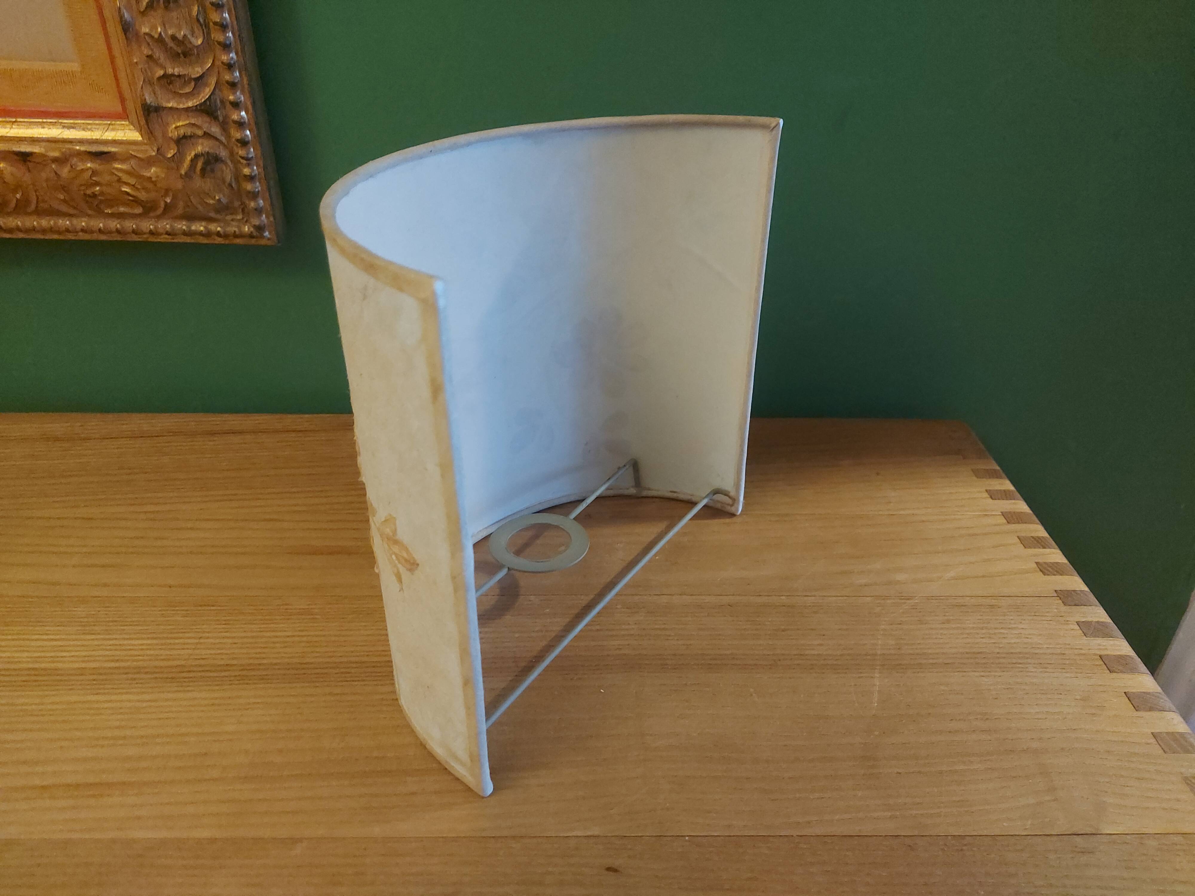 Abat day for wall lamp, decoration dried flowers