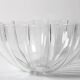 Villeroy and BVoch Large Crystal Salad Bowl: Scalloped Neptun Design, 2000s